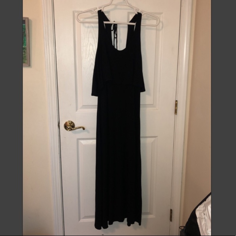 Mossimo Maxi Black Dress
